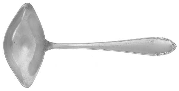 BMF1 (Silverplate) Solid Gravy Ladle