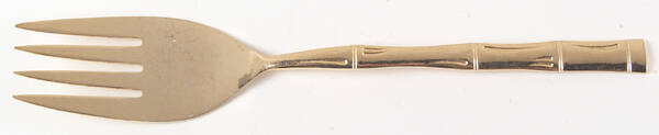 BAG16 Medium Solid Cold Meat Serving Fork