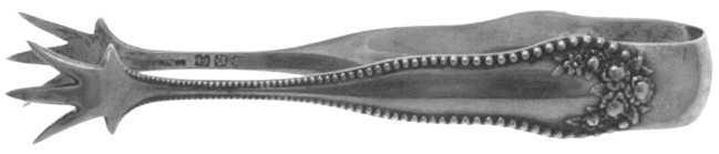 Lancaster (Sterling) Sugar Tongs