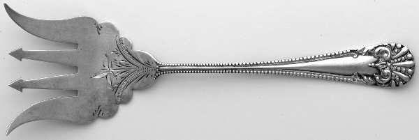 BMS14 (Sterling) Large Solid Tined Sardine Serving Fork