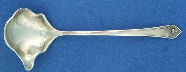 BMS15 (Sterling) Solid Piece Cream Ladle