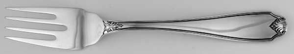 Piedmont (Sterling, 1996) Large Individual Solid Fish/Salad Fork