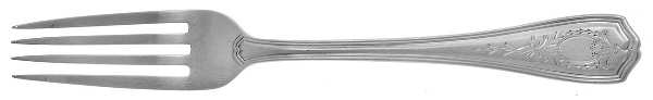 Georgian-Engraved (No Monograms) Youth Fork