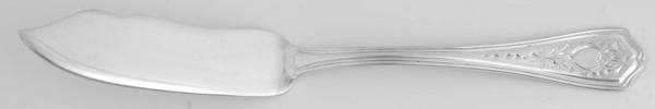 Georgian-Engraved (No Monograms) Flat Handle Master Butter Knife