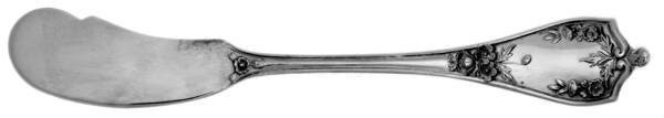 BMS17 (STERLING) Flat Handle Butter Spreader