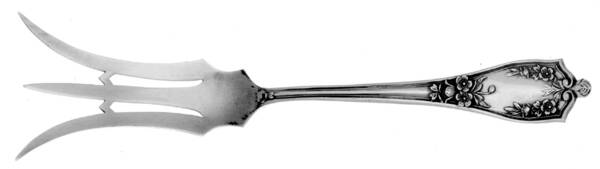 BMS17 (STERLING) Lemon Fork by Baker Manchester