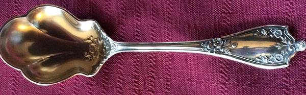 BMS17 (STERLING) Sugar Shell Spoon