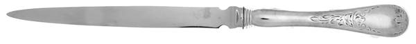 Queen Mary (Silverplate) Letter Opener with Stainless Blade
