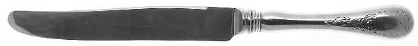 Queen Mary (Silverplate) New French Hollow Knife