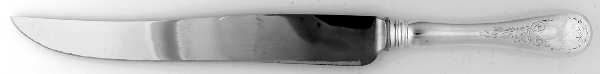 Queen Mary (Silverplate) Large Stainless Blade Roast Carving Knife
