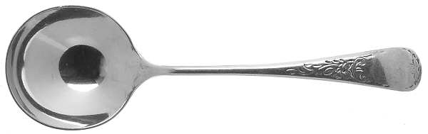 Queen Mary (Silverplate) Round Bowl Soup Spoon (Bouillon)