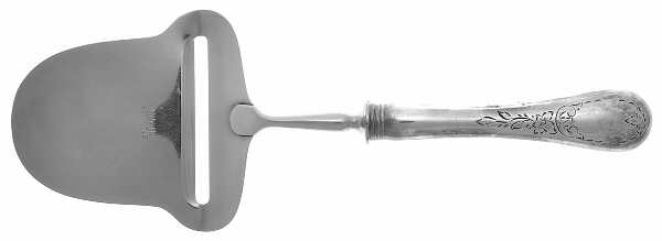 Queen Mary (Silverplate) Cheese Plane with Stainless Plane