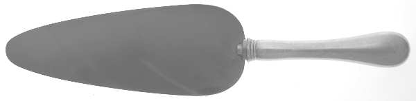 Queen Mary (Silverplate) Pie Server with Stainless Blade