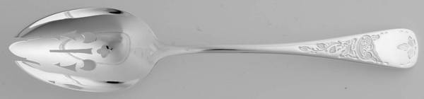 Queen Mary (Silverplate) Pierced Tablespoon (Serving Spoon)