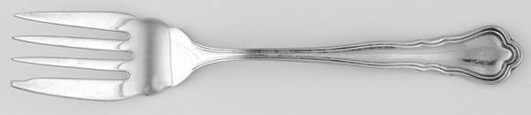 Chippendale (Silverplate) Individual Salad Fork