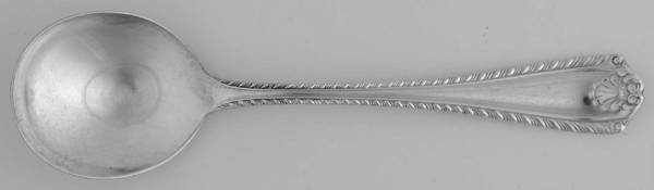 Cascade (Silverplate) Round Bowl Soup Spoon (Gumbo)
