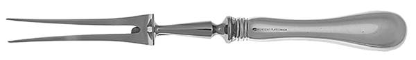 Old English (Silverplate, 1997) Large Stainless-Prong Roast Carving Fork