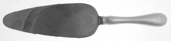 Old English (Silverplate, 1997) Pie and Cake Server with Stainless Blade