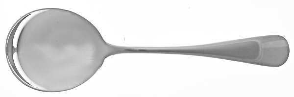 Old English (Silverplate, 1997) Round Bowl Soup Spoon (Cream Soup)