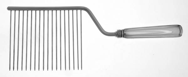 Marie Louise (Sterling, 1939, No Monograms) Cake Breaker with Silverplate Prongs