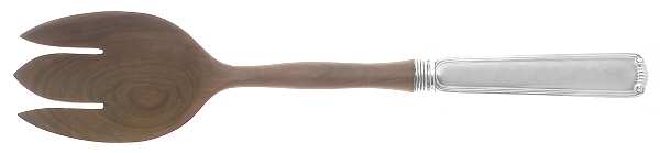 Marie Louise (Sterling, 1939, No Monograms) Salad Serving Fork with Wooden Prongs
