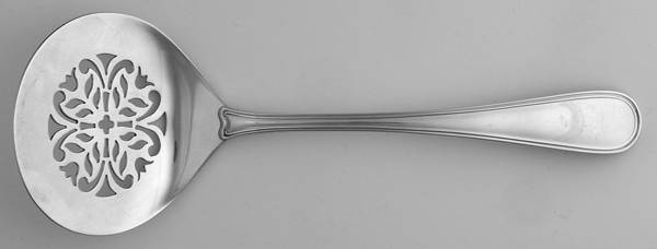 Colonial Thread (Sterling) Tomato Server, Solid Piece