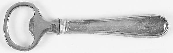 Colonial Thread (Sterling) Bottle Opener with Stainless Bowl