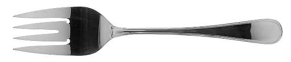 Colonial Thread (Sterling) Small Solid Cold Meat Serving Fork