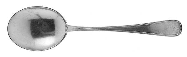 Colonial Thread (Sterling) Round Bowl Soup Spoon (Gumbo)