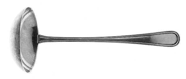 Colonial Thread (Sterling) Solid Piece Cream Ladle