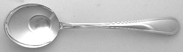 Colonial Thread (Sterling) Round Bowl Soup Spoon (Cream Soup)