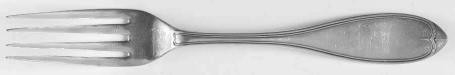 French Tipped (Silverplate) Fork