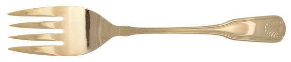 BAG9G Small Solid Cold Meat Serving Fork