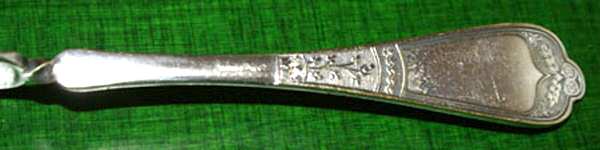 Bristol Two Flat Twisted Handle Master Butter Knife