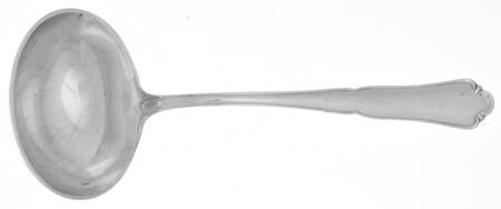 Solitude (Silverplate, Glossy) Solid Gravy Ladle