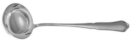 Solitude (Silverplate, Glossy) Solid Soup Ladle