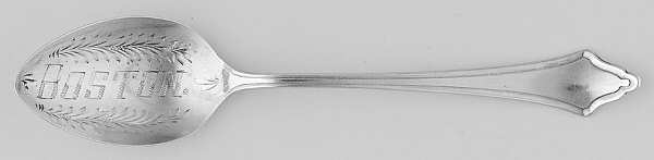 BMS19 (Sterling) Souvenir Spoon (Five O'Clock)