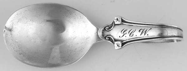BMS21 (Sterling) Spoon-Baby/Curved Handle