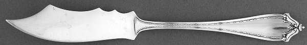 BMS24 (Sterling) Flat Handle Master Butter Knife