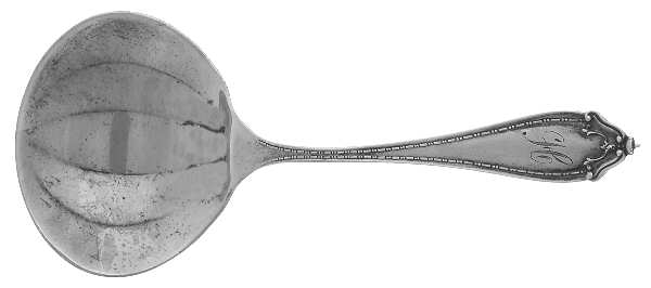 BMS24 (Sterling) Solid Bon Bon Spoon