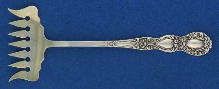 BMS25 (Sterling) Large Solid Tined Sardine Serving Fork