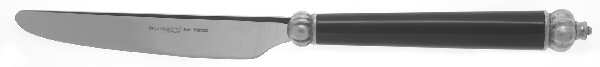 Medieval-Black (Stainless) New French Hollow Knife