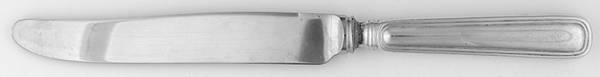 Saxon (Sterling, 1914, Monograms) New French Hollow Knife with Bolster