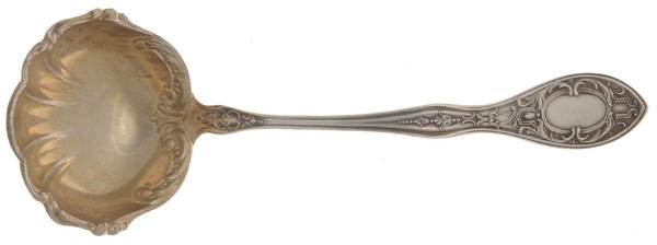 BAO2 (STERLING) Small Gravy Ladle, Solid Piece