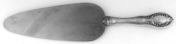 BAO2 (STERLING) Pie Server with Stainless Blade