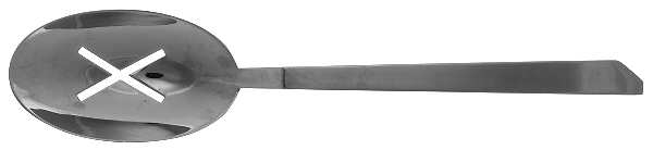 BIW1 (STAINLESS) Pierced Tablespoon (Serving Spoon)