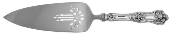 Queens (Sterling) Holiday Pierced Pie and Cake Server  HC