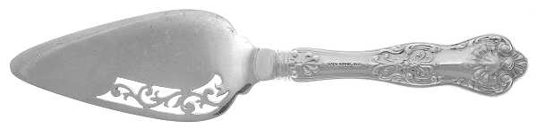 Queens (Sterling) Cheese Server with Silverplate Blade
