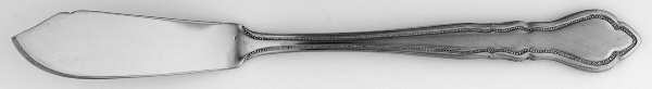 BAG17 (STAINLESS) Flat Handle Master Butter Knife