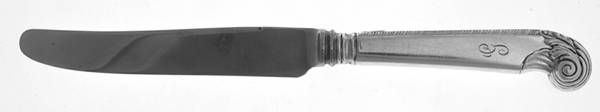 George II-Plain (Sterling, 1914) New French Hollow Pistol Knife